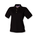 Polo en coton piqué classique pour dames