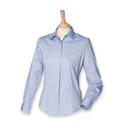 Ladies Long Sleeved Pinpoint Oxford Shirt