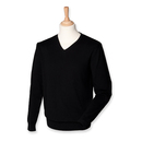 Men's lightweight V-neck jumper