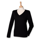 Ladies lightweight V neck jumper