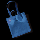 Jute Compact Shopper