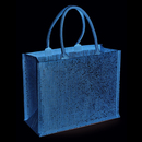 Shimmer Jute Shopper