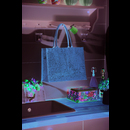 Shimmer Jute Shopper