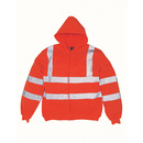 Hi Vis Zip Hoodie