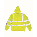 Hi Vis Zip Hoodie