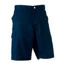 Workwear shorts made of polyester twill/cotton twill