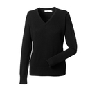 Ladies´ V-Neck Knitted Jumper