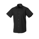 Men´s Short Sleeve Polycotton Tailored Poplin Shirt