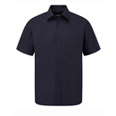 Men's Short Sleeve Polycotton Poplin Shirt