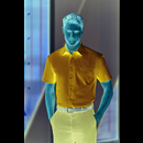 Men´s Short Sleeve Pure Cotton Poplin Shirt