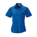 Ladies´ Short Sleeve Pure Cotton Poplin Shirt