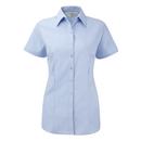 Ladies´ Short Sleeve Herringbone Shirt
