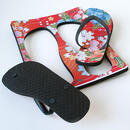 Sublimations Sandalen Weiß Größe S / 35 - 37