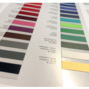 YOW! color chart standard glossy and matte