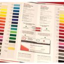 YOW! color chart standard glossy and matte