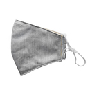 Stoffmaske Modell: Trina inkl. 2 Wechselfilter, unbedruckt grau