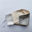 Stoffmaske Modell: Trina inkl. 2 Wechselfilter, unbedruckt grau