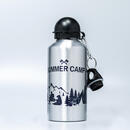 Aluminium Trinkflasche Silber 400 ml