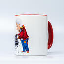 Subli Mug Two Tone pink 11 oz (12 Stk.)