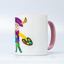 Subli Mug Two Tone pink 11 oz (12 Stk.)