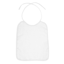 Piped Border Baby Bib Terry