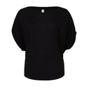Flowy Draped Sleeve Dolman T-Shirt