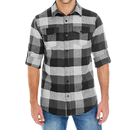 Camisa de franela tejida a cuadros