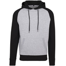 Sudadera con capucha raglán