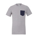 Men`s Jersey Short Sleeve Pocket Tee