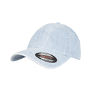 Cappellino in denim a basso profilo