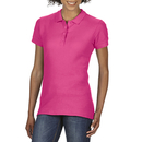 Polo da donna in doppio piqué Gildan Softstyle®