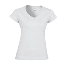 Camiseta con cuello en V para mujer Softstyle®