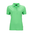 Ladies` Elastic Polo Piqué