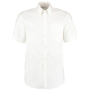 Camicia Oxford corporativa dal taglio classico da uomo a manica corta