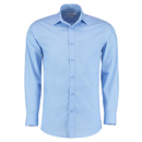 Camicia sartoriale in popeline a maniche lunghe