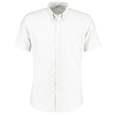 Camicia Oxford da lavoro slim fit a maniche corte