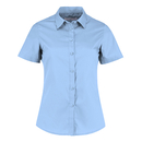 Women`s Tailored Fit Poplin Shirt Short Sleeve