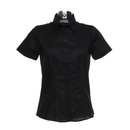 Camisa Oxford de manga corta con corte a medida para mujer