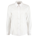 Camisa Oxford de manga larga con corte a medida para mujer