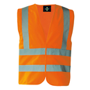 Safety Vest with four Reflectors EN ISO 20471
