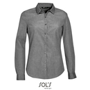 Women`s Long Sleeve Poplin Shirt Barnet