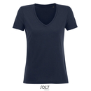 T-shirt fluida con scollo a V da donna Motion