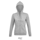 Sudadera con capucha y cremallera para mujer Spike