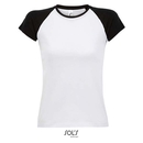 Women`s Raglan Colour-T Milky