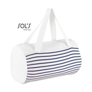 Striped Jersey Duffel Bag Sunset
