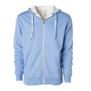 Chaqueta unisex Sherpa con cremallera y capucha forrada en Sherpa