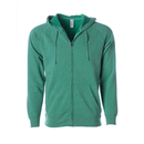 Unisex Mezcla Especial de Peso Medio Raglan Capucha con cremallera