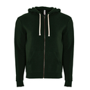 Felpa unisex con zip in pile 80/20