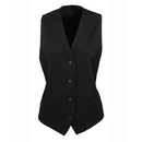 Ladies` Lined Polyester Waistcoat