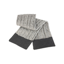 Shades of Grey Knitted Scarf